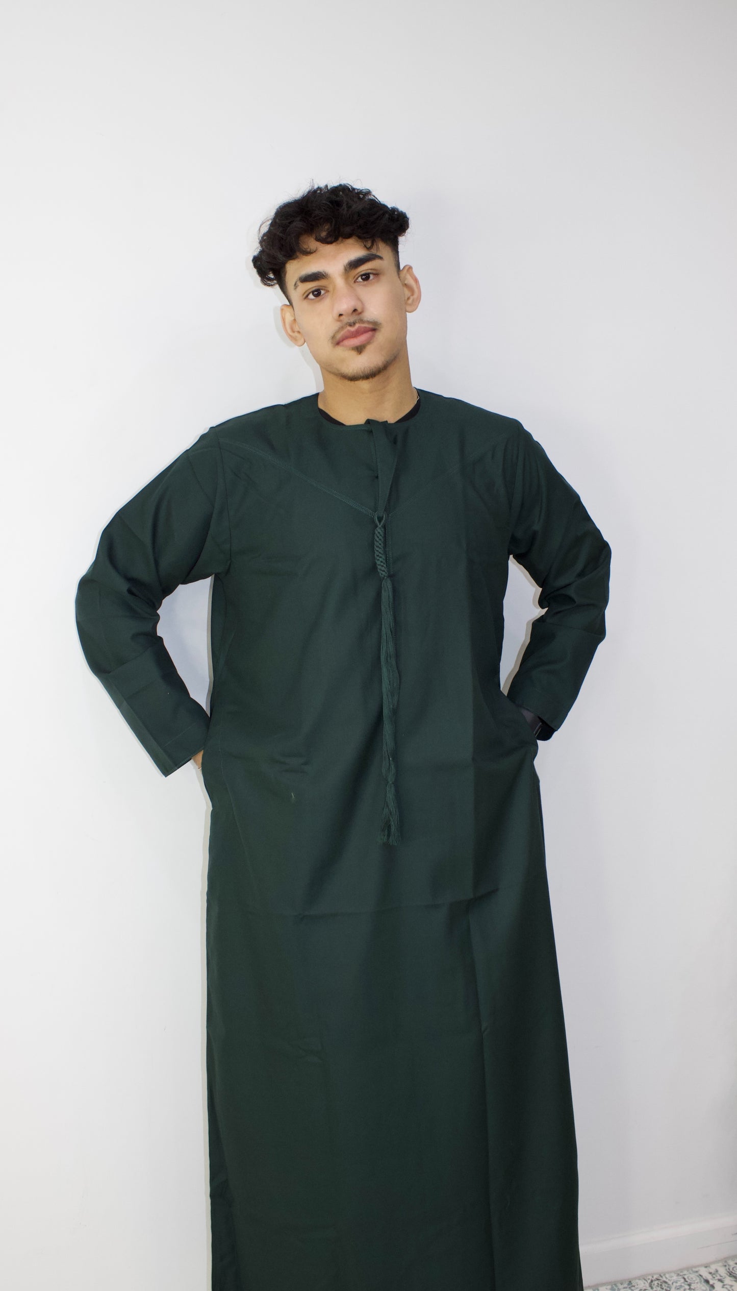 Emirati Thobe (Emerald Green)