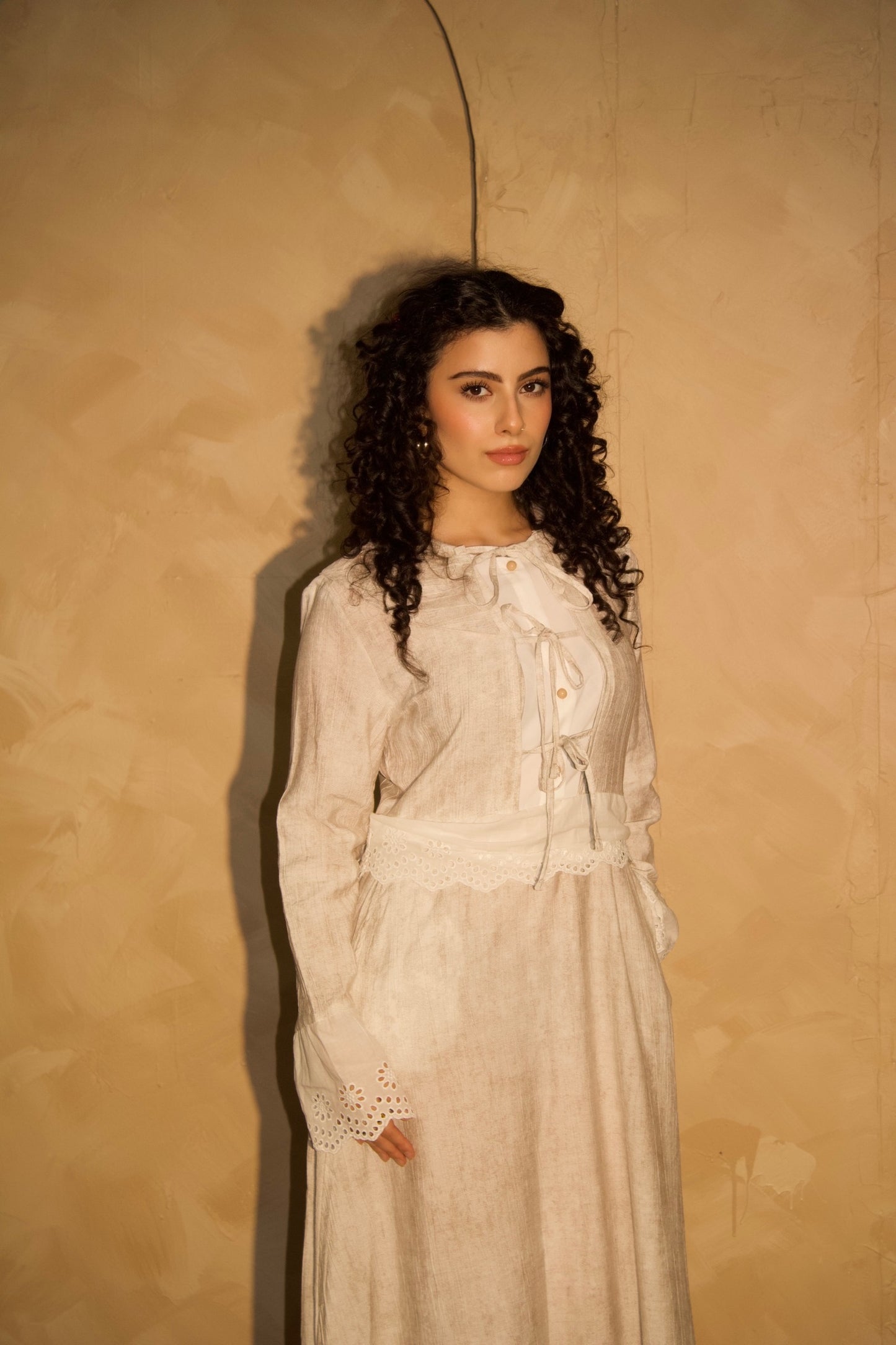 Zarina Dress – Ivory