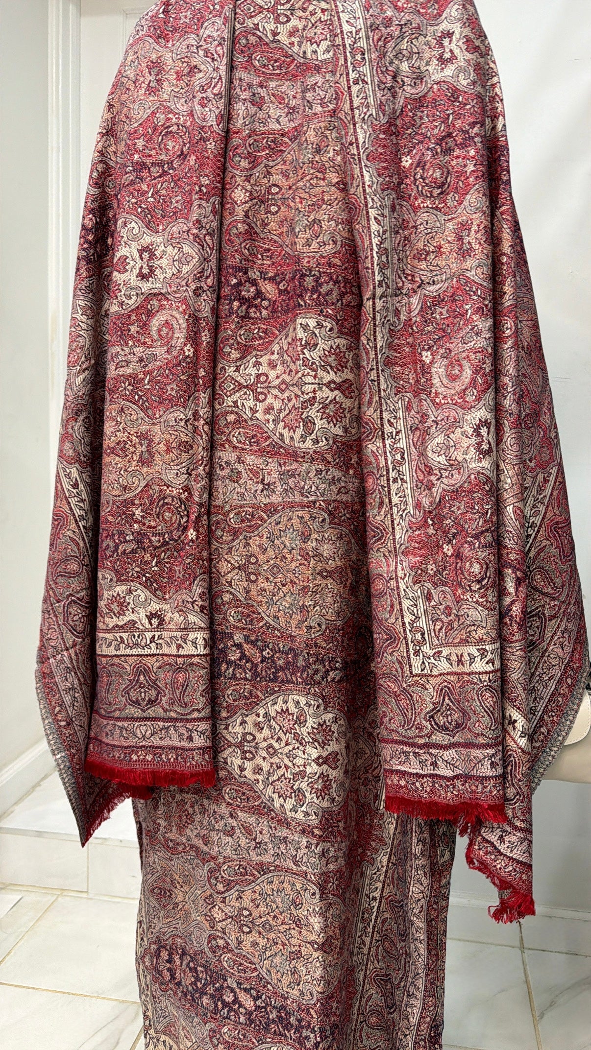 Pashmina Abaya WITHOUT Stone