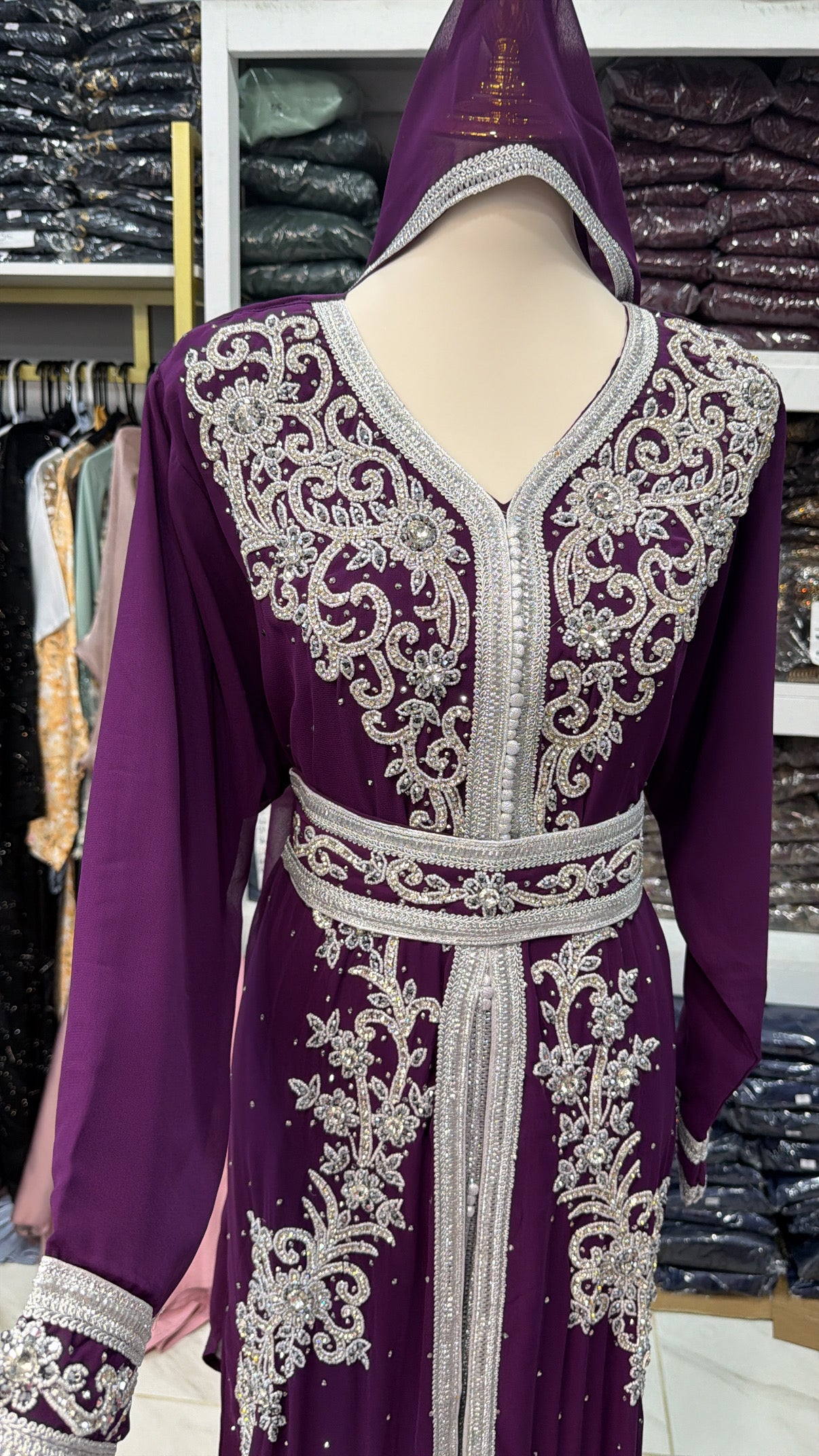 Purple Kaftan