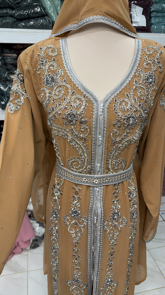 Beige Kaftan