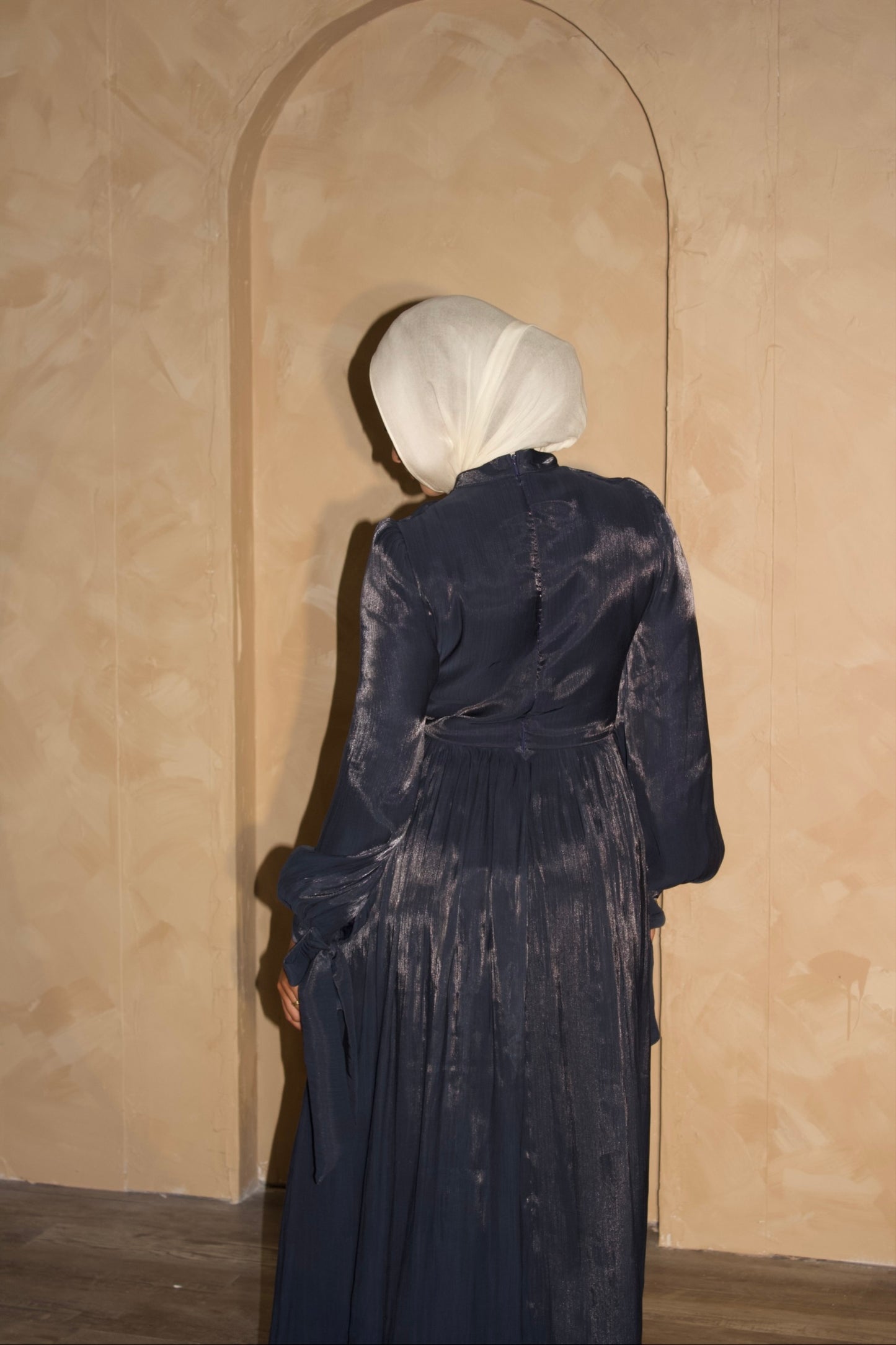 Zaria Dress – Navy Blue