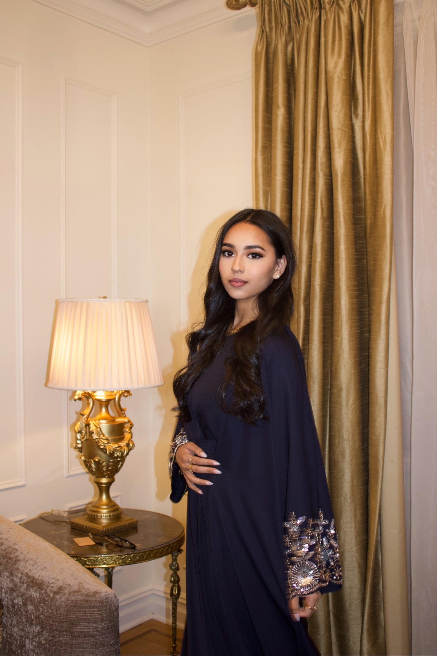 Ayana (أيانا) Navy Blue