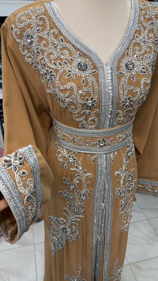 Beige Kaftan