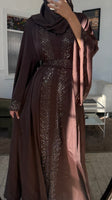 Brown abaya