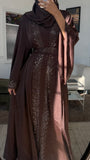 Brown abaya