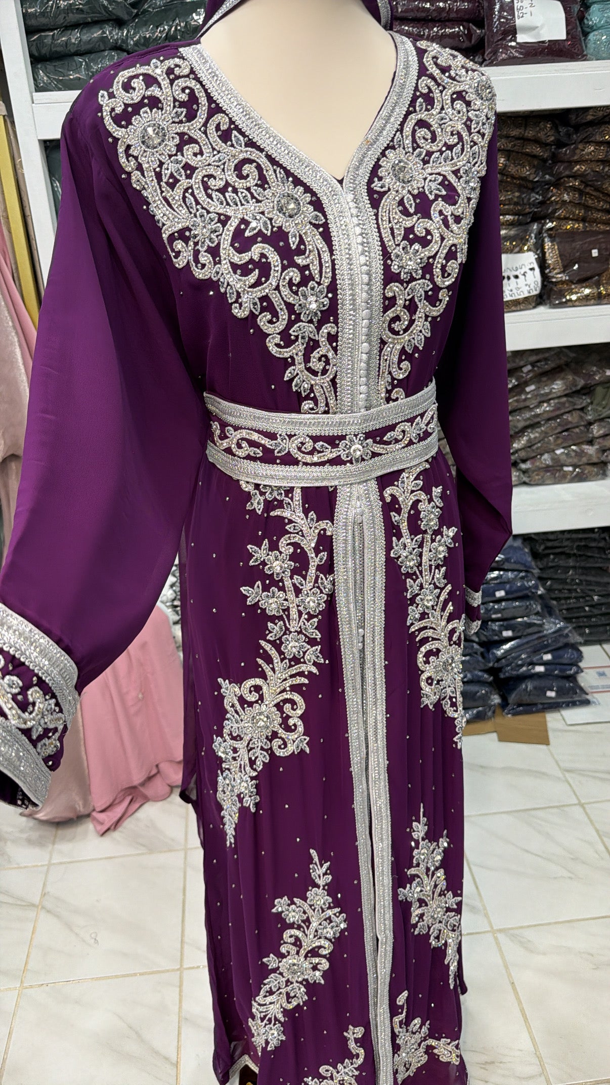 Purple Kaftan