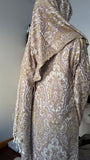 Pashmina Abaya with Stone