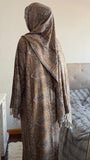 Pashmina Abaya with Stone