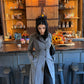 Amirah (أميرة) Gray Coat Abaya