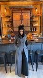 Amirah (أميرة) Gray Coat Abaya