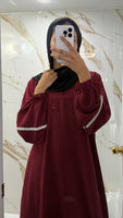 Slip dress w stone (red)