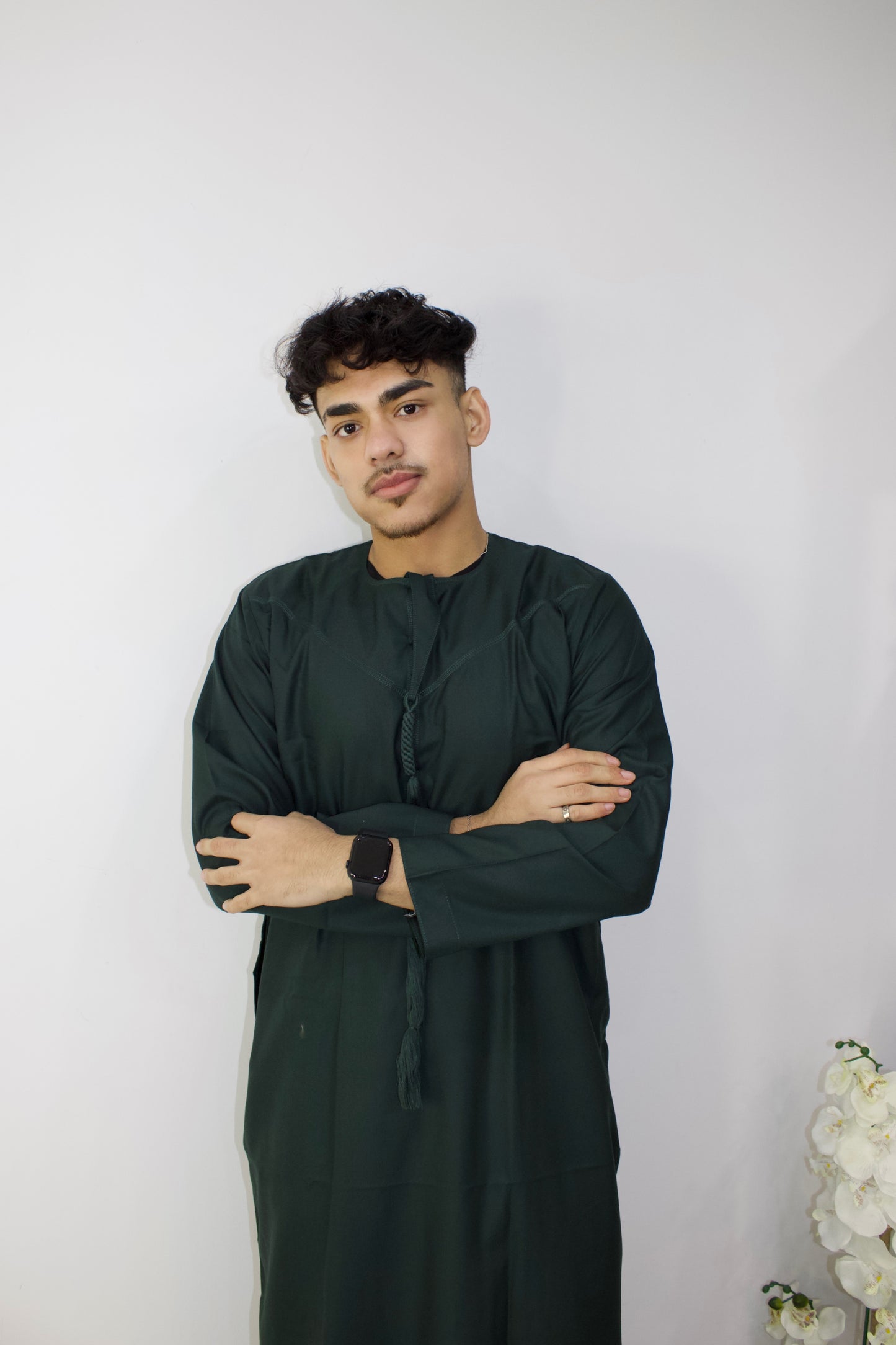 Emirati Thobe (Emerald Green)