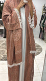 Pashmina Abaya with Stone