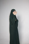 One Piece Jilbab in Green