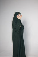 One Piece Jilbab in Green