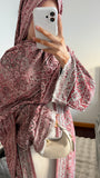 Pashmina Abaya with Stone