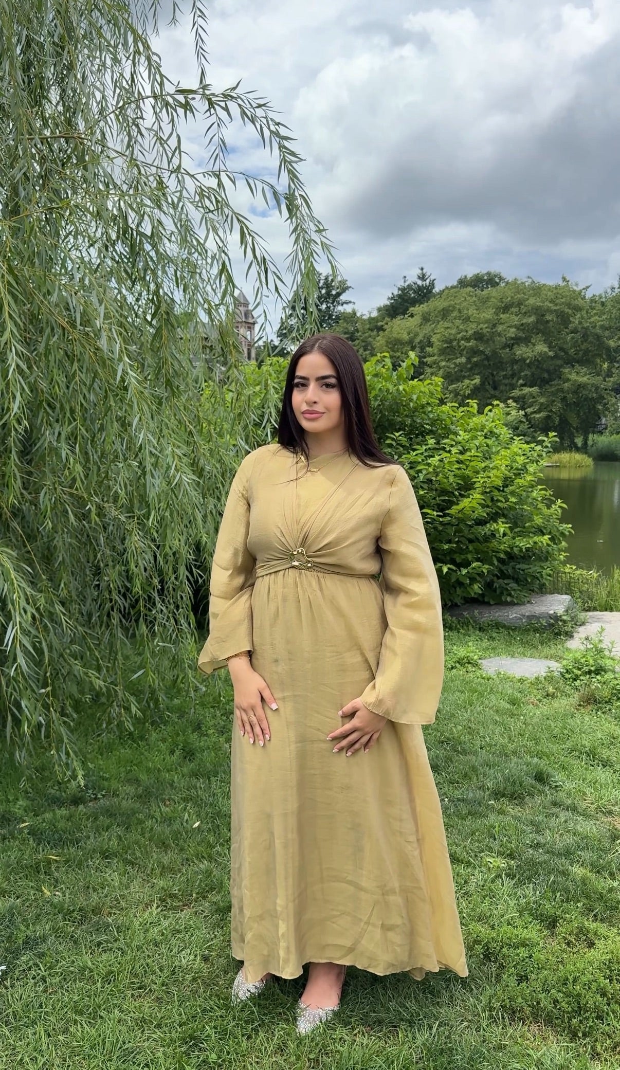 Rosalie Dress – Lime