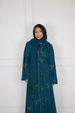 Najwa (نجوى) Blue with gold
