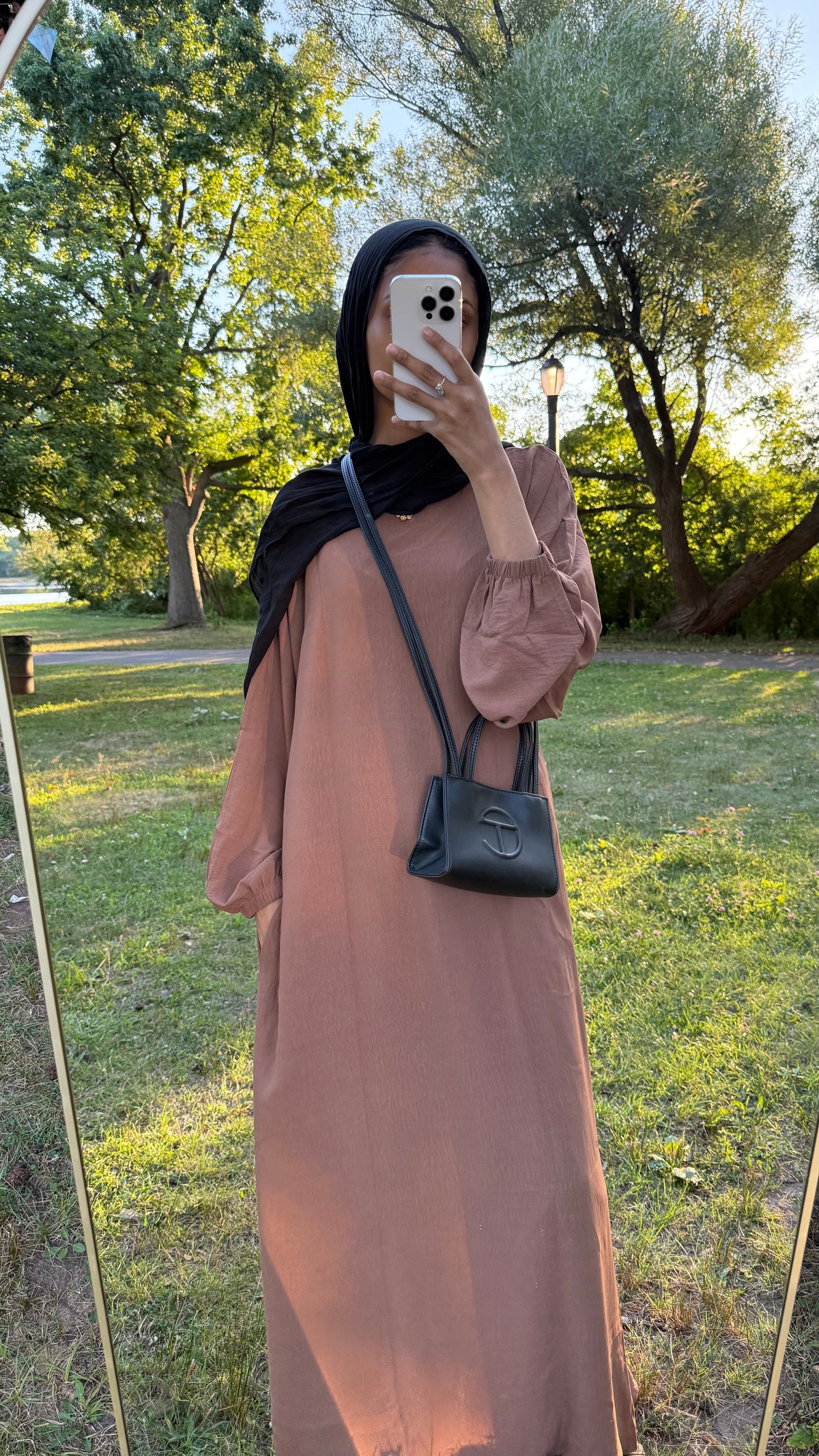 Slip dress mauve