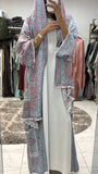 Pashmina Abaya with Stone