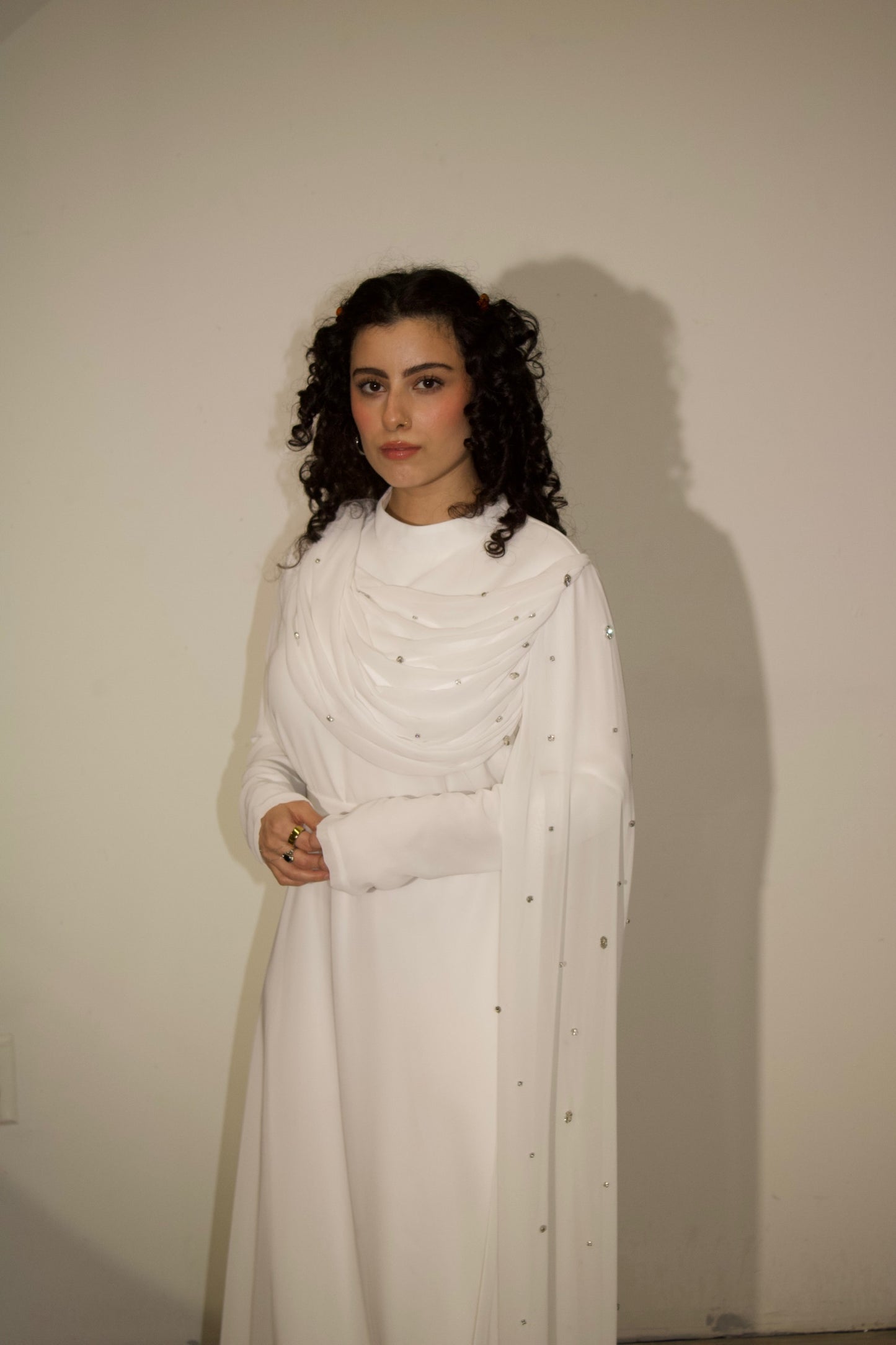 Amira Dress - White