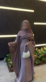 Butterfly Abaya (mauve)