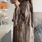 Pashmina Abaya with Stone