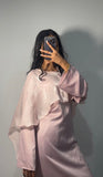 Pink Cape Abaya