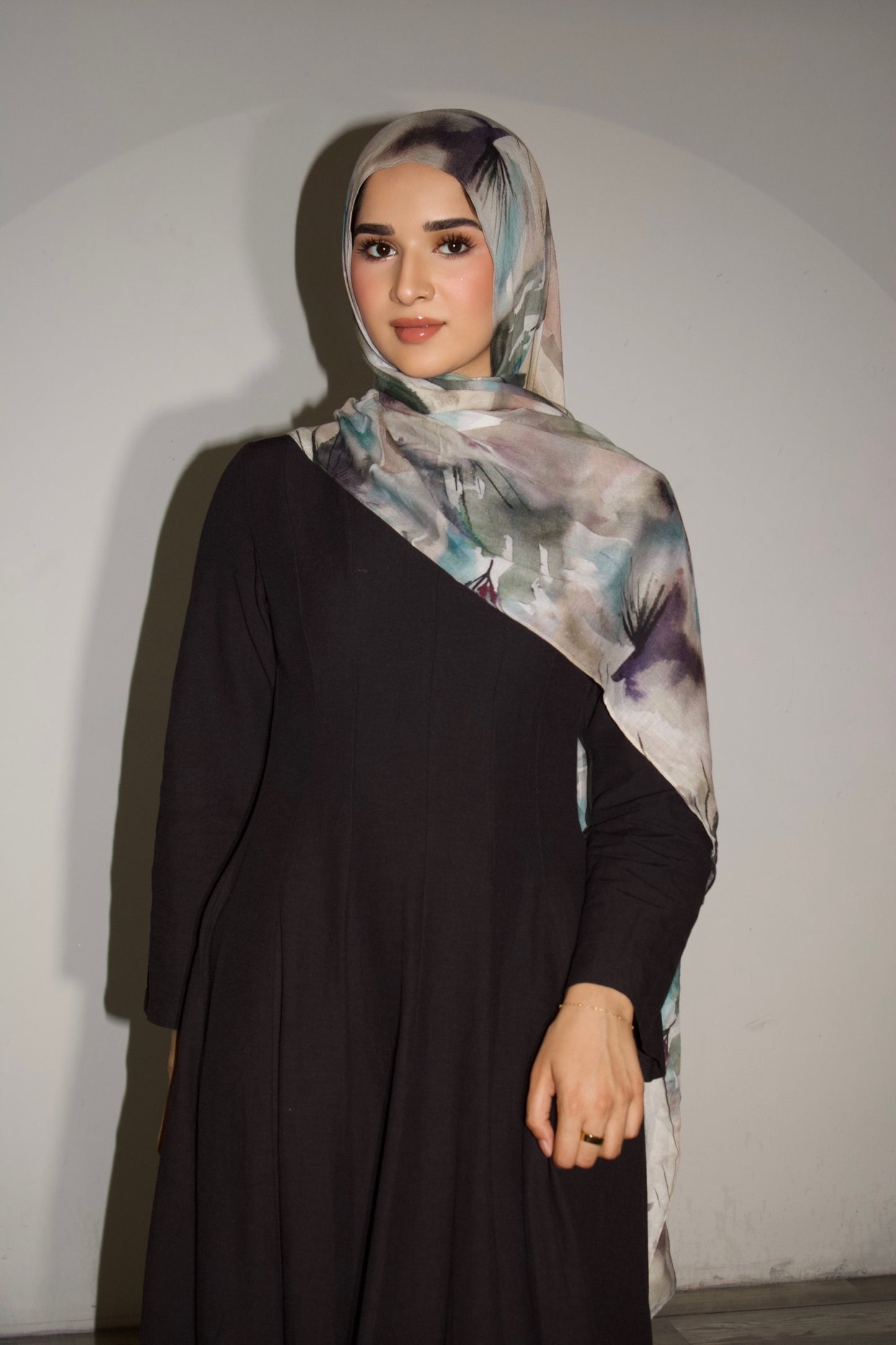 Nadia Linen Dress – Black