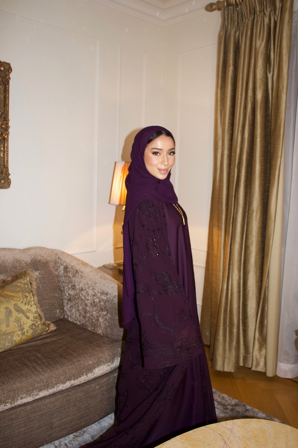 Salma (سلمى) Purple