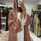 Pashmina Abaya with Stone