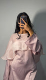 Pink Cape Abaya