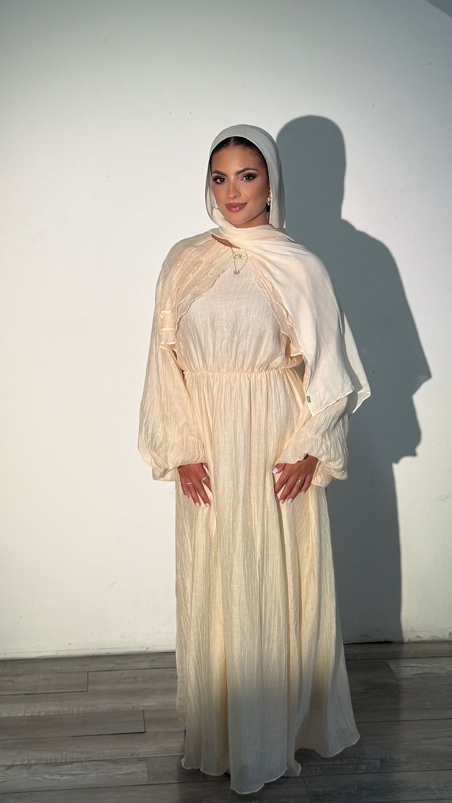 Noura Dress - Ivory