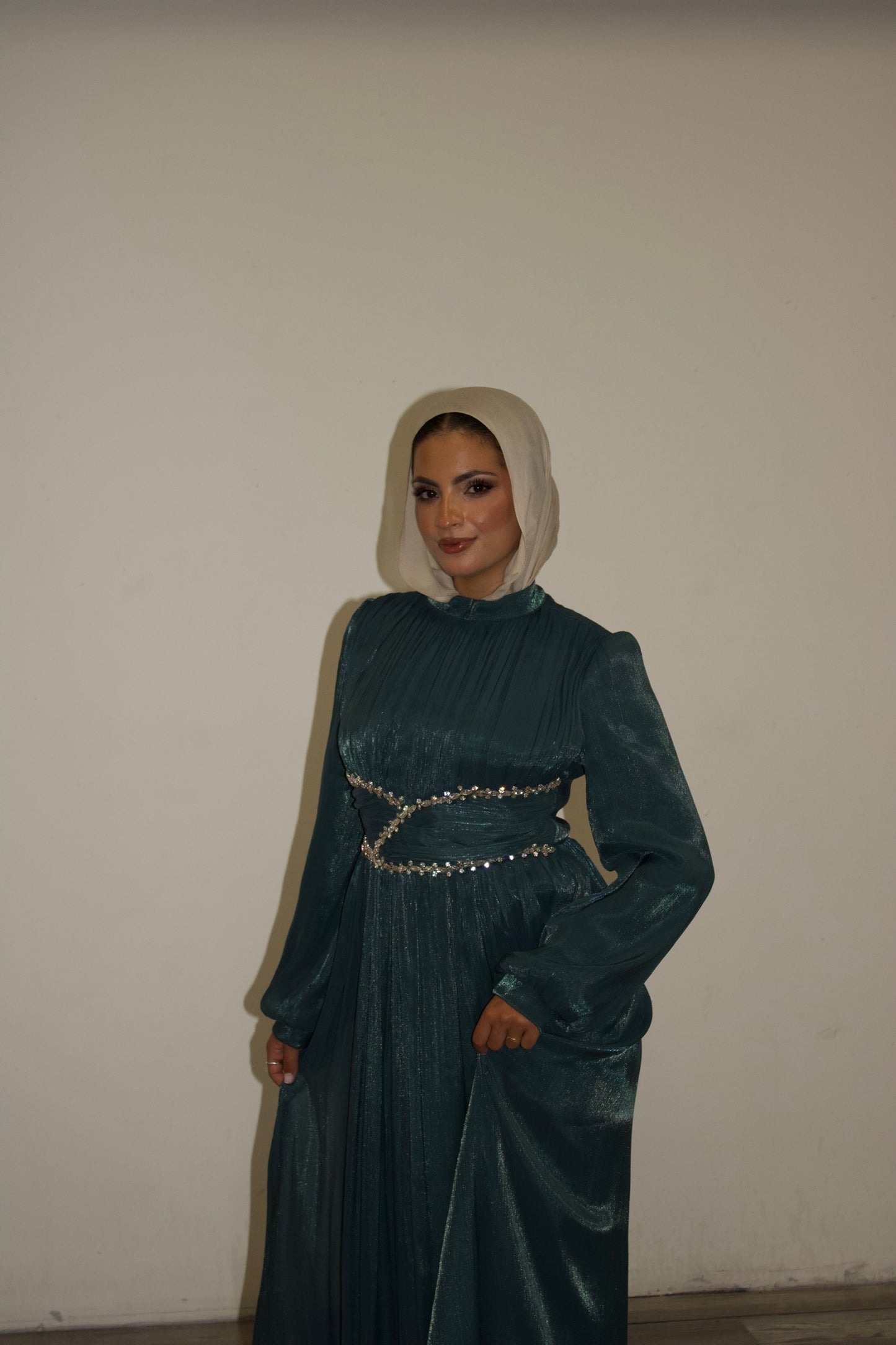 Sara Dress – Teal