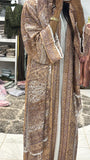 Pashmina Abaya with Stone