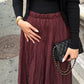 Maroon Skirt