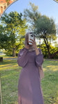Slip dress berry