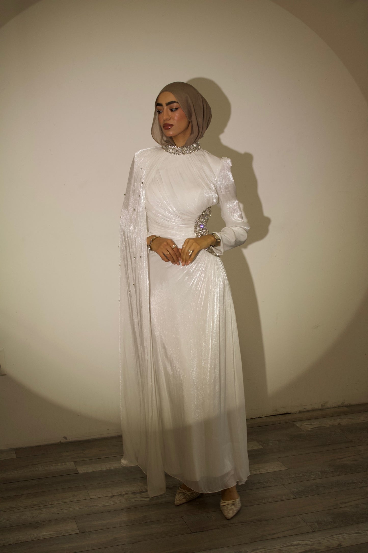Celestine Dress – White