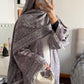 Pashmina Abaya with Stone