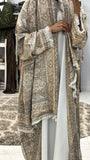 Pashmina Abaya with Stone