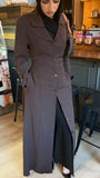 Amirah (أميرة) Brown Coat Abaya