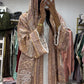 Pashmina Abaya with Stone