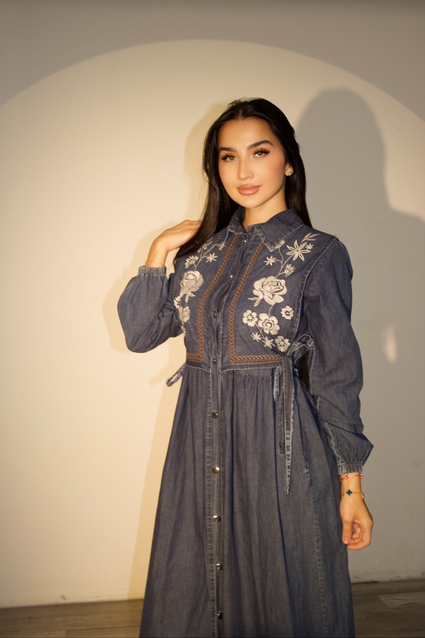 Dahlia Denim Dress