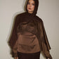Seraphina Lace Top - Brown