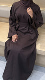 Meera (ميرة) Chocolate Brown