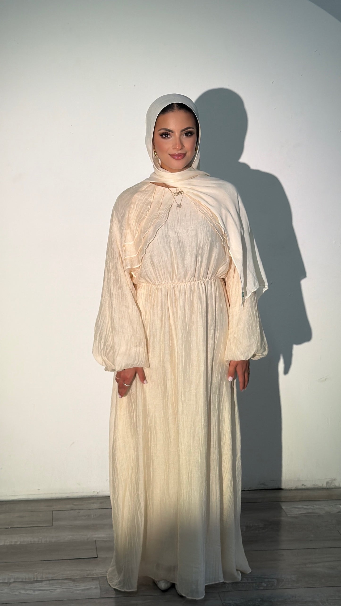 Noura Dress - Ivory