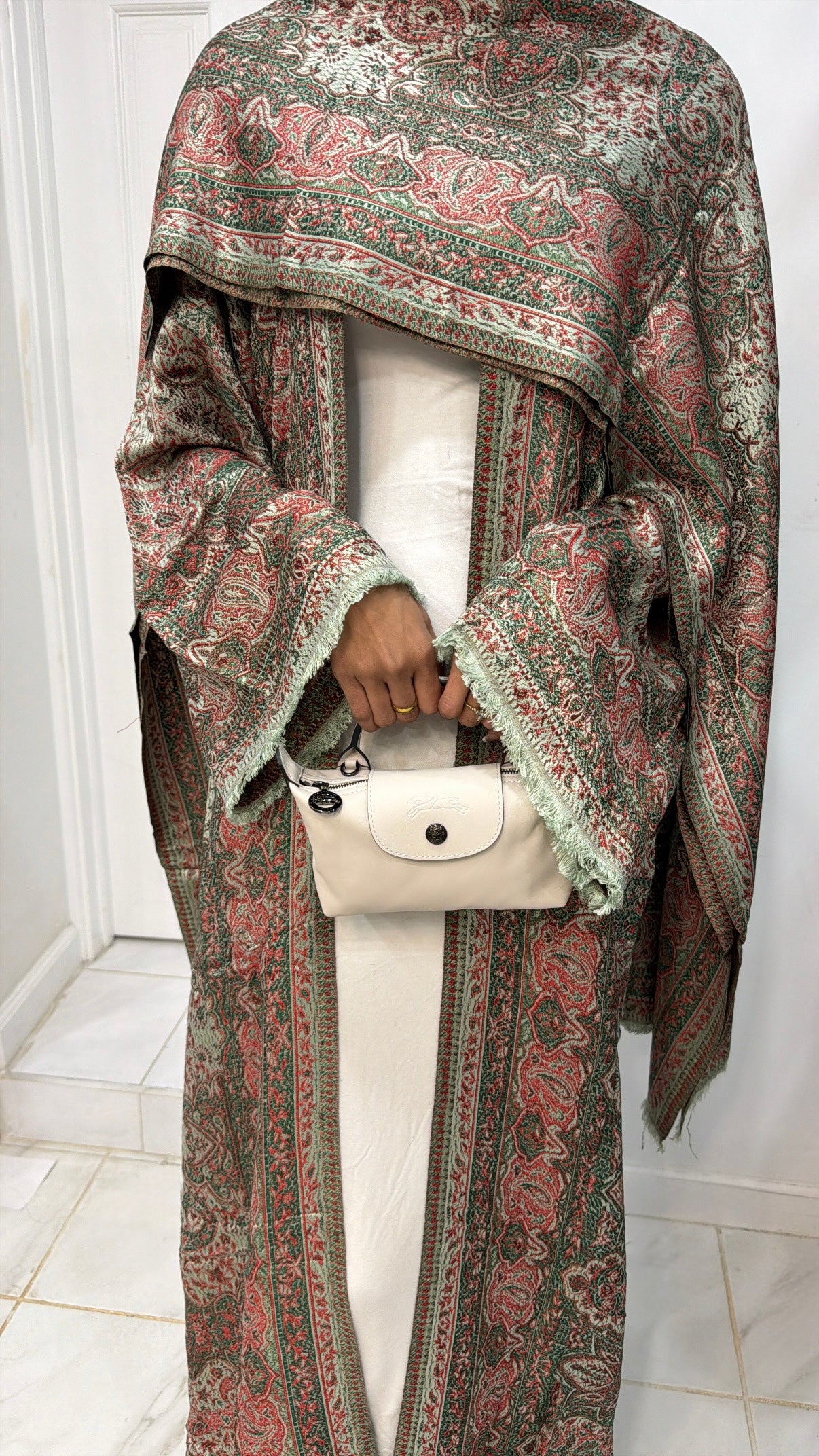 Pashmina Abaya WITHOUT Stone