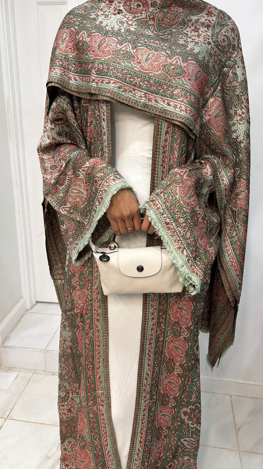 Pashmina Abaya WITHOUT Stone
