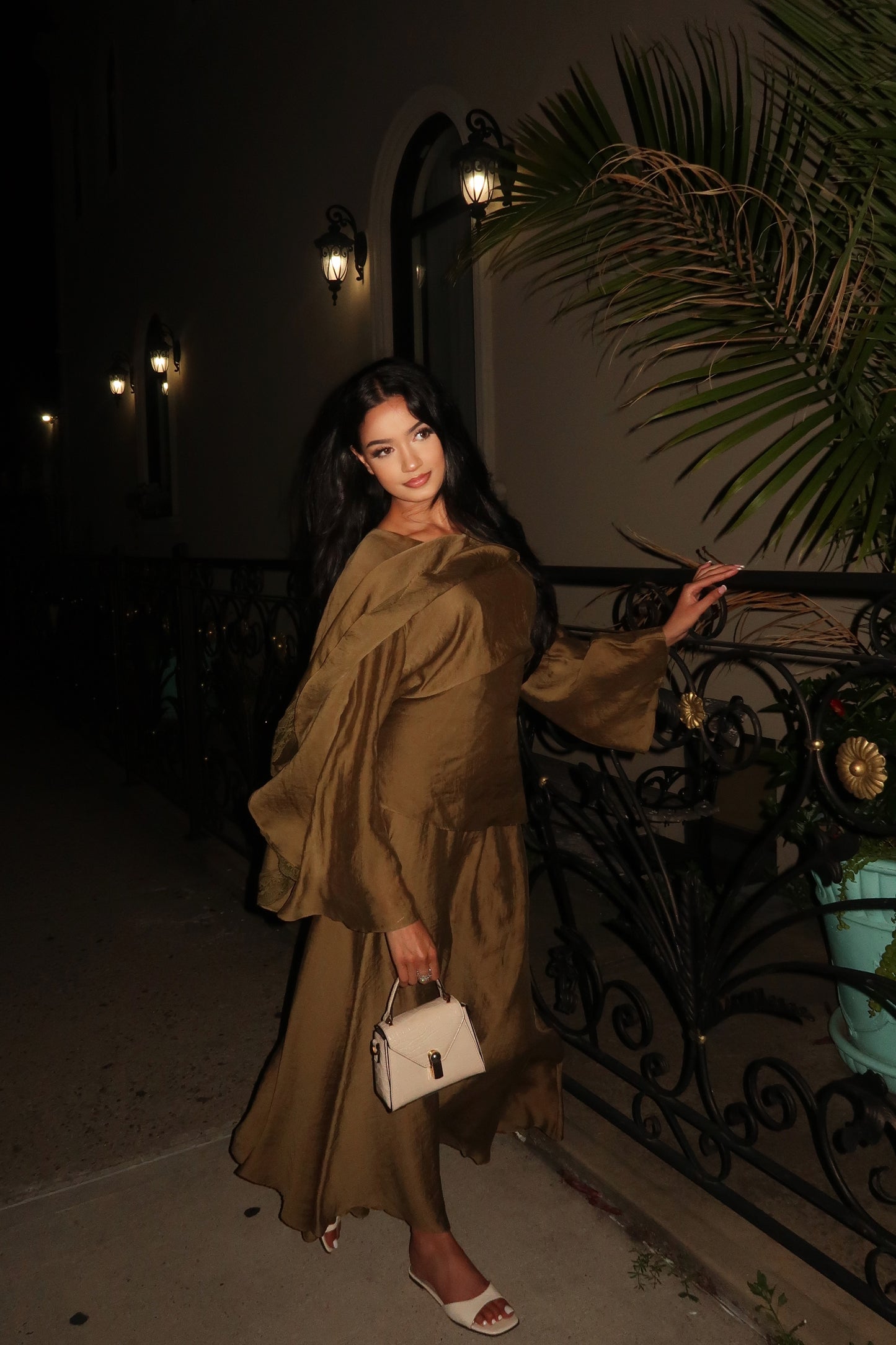 Olive Green Skirt